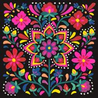 Floral Fiesta III #41500