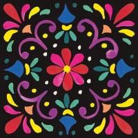 Floral Fiesta Tile III #41505