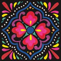 Floral Fiesta Tile V #41507