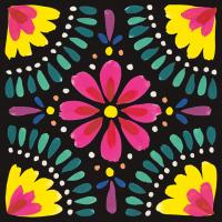 Floral Fiesta Tile X #41512