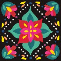 Floral Fiesta Tile XI #41513