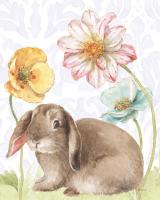 Spring Softies Bunnies III Purple #46217