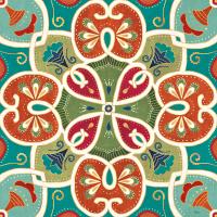 Folk Floral VI #47024