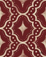 Blue Botanical Pattern IVB #48614