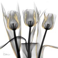 Gold Embellished Tulips 4 #52929