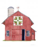 Life on the Farm Barn Element I Dark Red #53377