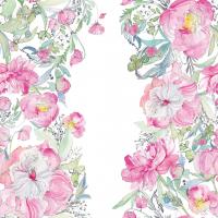 Pink Peonies Pattern I #54040