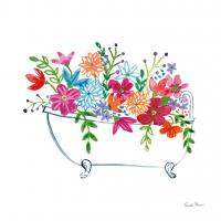 Floral Bathroom I #57693