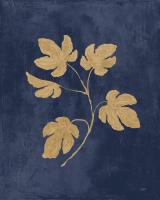 Botanical Study III Gold Navy #58305