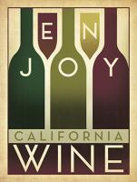 VINTAGE ADVERTISING ENJOY WINE CALIFORNIA USA #JOEAND 116832