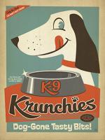 K9 Crunchies vintage dog food #JOEAND116835