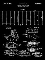 Football game piece, 1955-Blac #BE112959