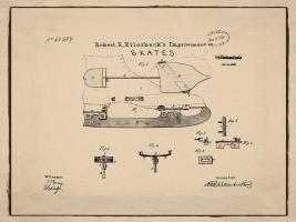 Ice Skates, 1867-Antique #BE113007