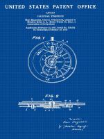 Calendar Time Piece, 1950- Blu #BE113037