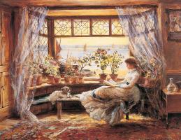 Reading by the window, Hasti #CJL87