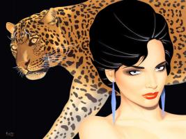 Leopard Ladies I #GY114370