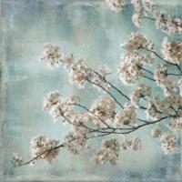 Aqua Blossoms I #IS7427