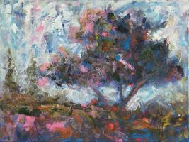 Pastel Tree II #JMF113916