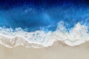 Indigo Waves From Above I #ML115265