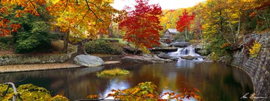 Glade Creek Grist Mill, West Virginia USA #MLKD018