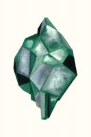 Faceted Gem Emerald #92706