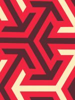 Monochrome Patterns 8 in Red #99013