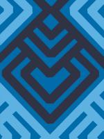 Monochrome Patterns 6 in Blue #99020