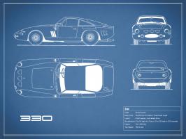Ferrari 330-Blue #RGN112733