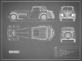 Jaguar SS1-Grey #RGN112753