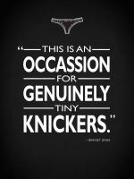 Bridget Jones Tiny Knickers #RGN114769
