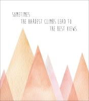 Inspirational Pastel Mountainscape A #91929