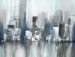 Cityscape in Blues #URID-748-ALT-V1