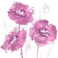 Flower Burst in Pink II #VAU113494