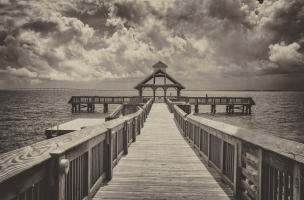 Sepia Pier #92241